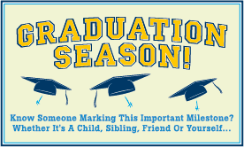 Goes to page displaying infographic on how not to let a graduation party break your budget